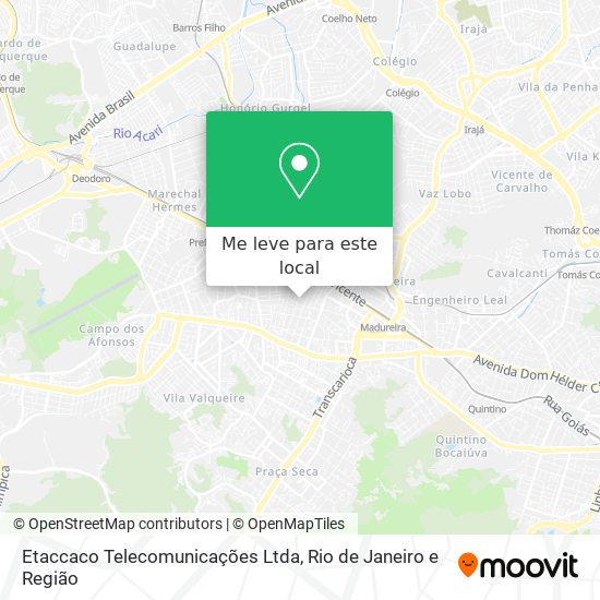 Etaccaco Telecomunicações Ltda mapa