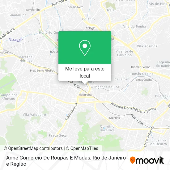 Anne Comercio De Roupas E Modas mapa