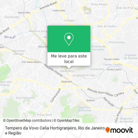 Tempero da Vovo Celia Hortigranjeiro mapa