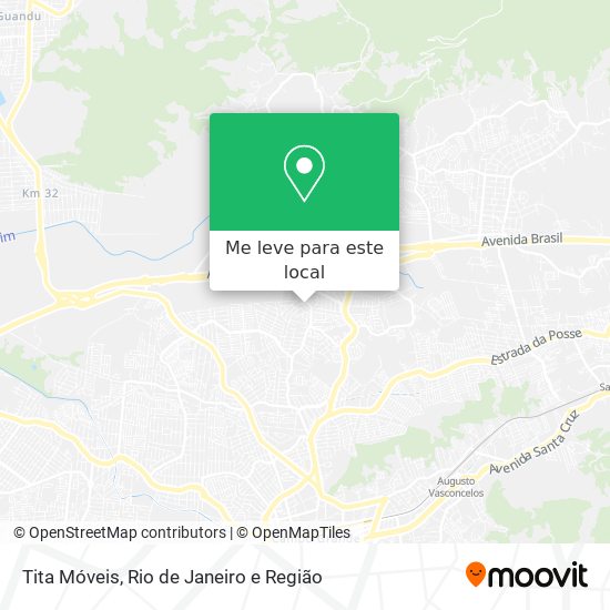 Tita Móveis mapa