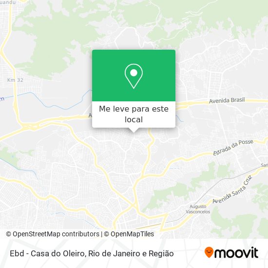 Ebd - Casa do Oleiro mapa