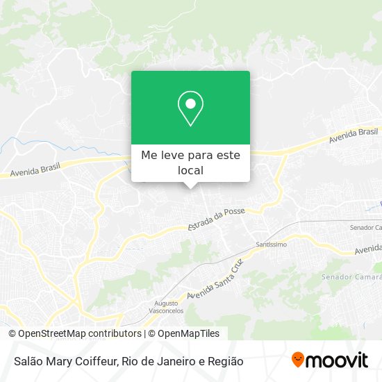 Salão Mary Coiffeur mapa