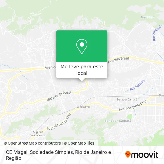 CE Magali Sociedade Simples mapa