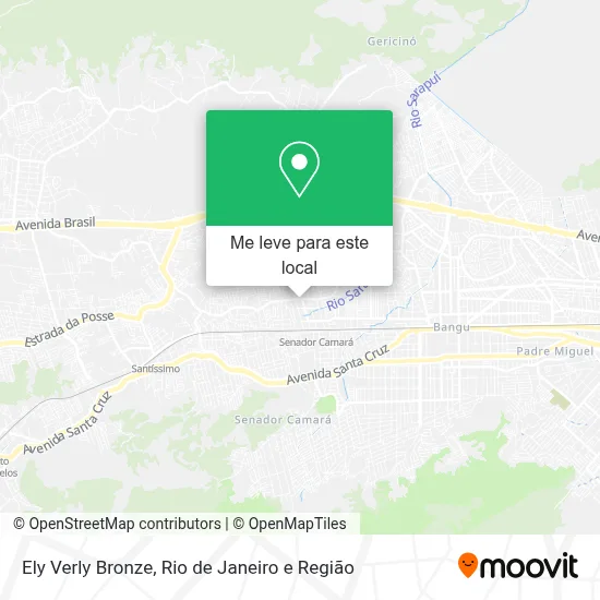 Ely Verly Bronze mapa