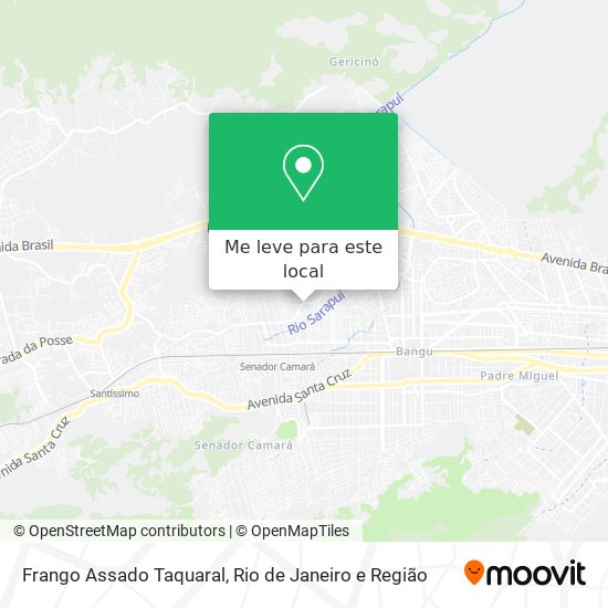 Frango Assado Taquaral mapa