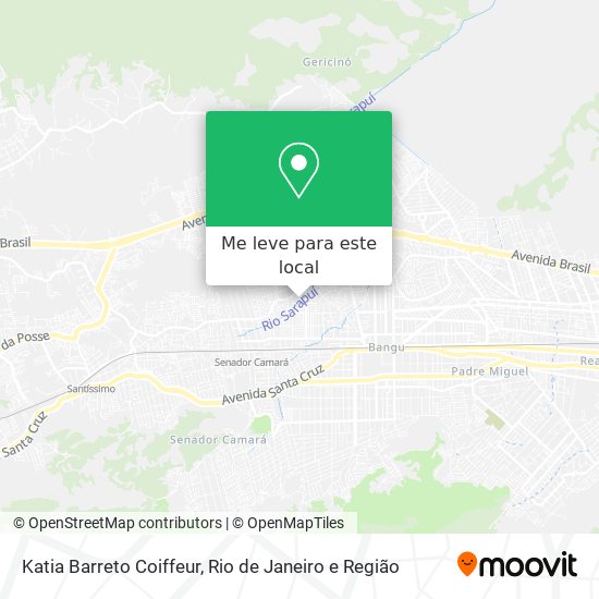 Katia Barreto Coiffeur mapa