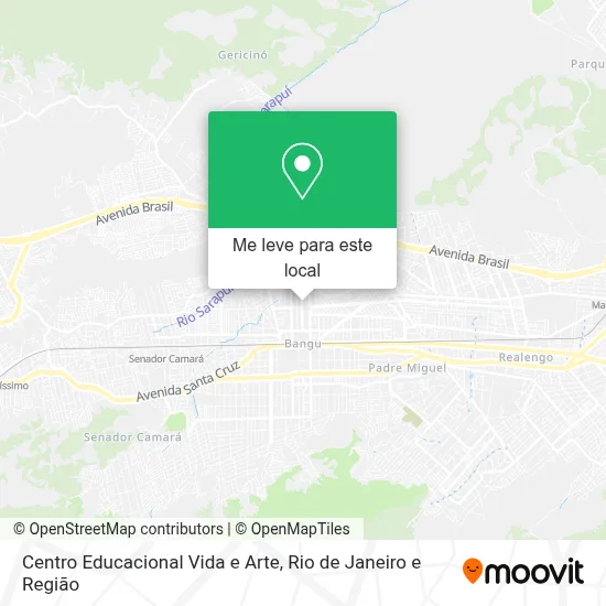 Centro Educacional Vida e Arte mapa