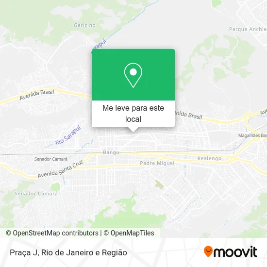 Praça J mapa