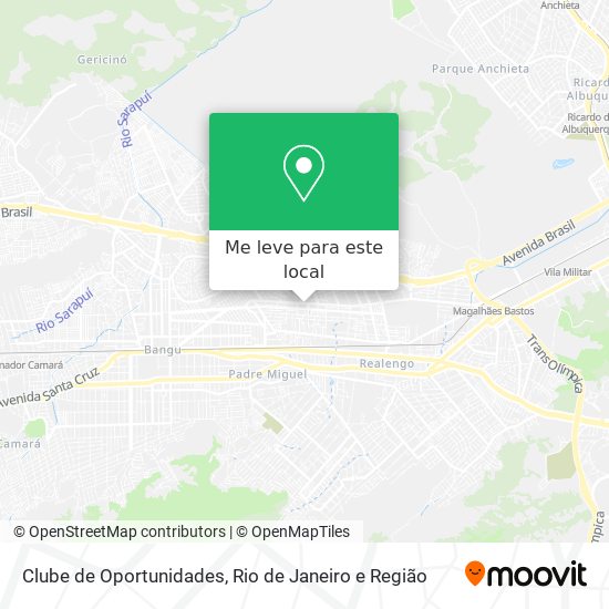 Clube de Oportunidades mapa