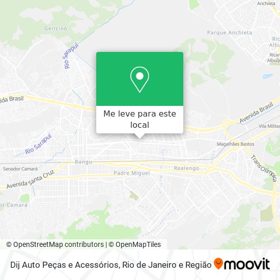 Dij Auto Peças e Acessórios mapa