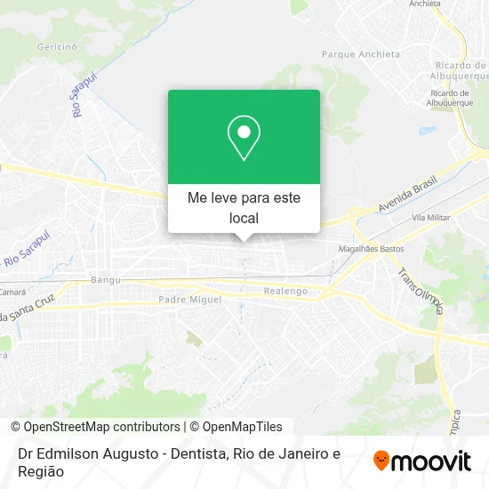 Dr Edmilson Augusto - Dentista mapa