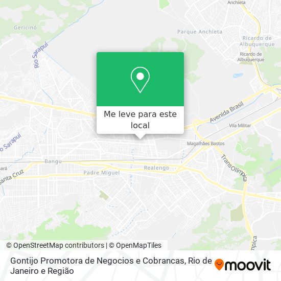 Gontijo Promotora de Negocios e Cobrancas mapa