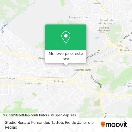 Studio Renato Fernandes Tattoo mapa