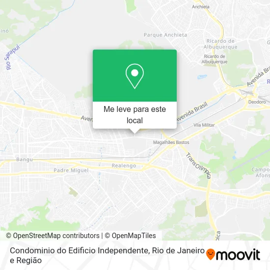 Condominio do Edificio Independente mapa