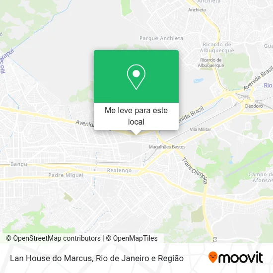 Lan House do Marcus mapa