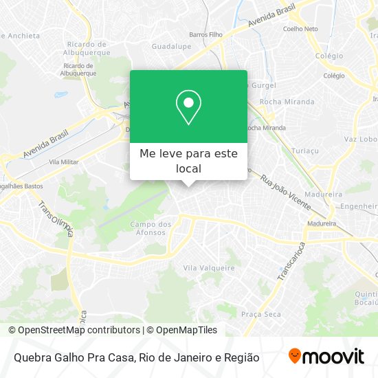 Quebra Galho Pra Casa mapa