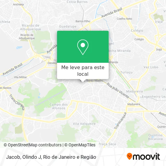 Jacob, Olindo J mapa