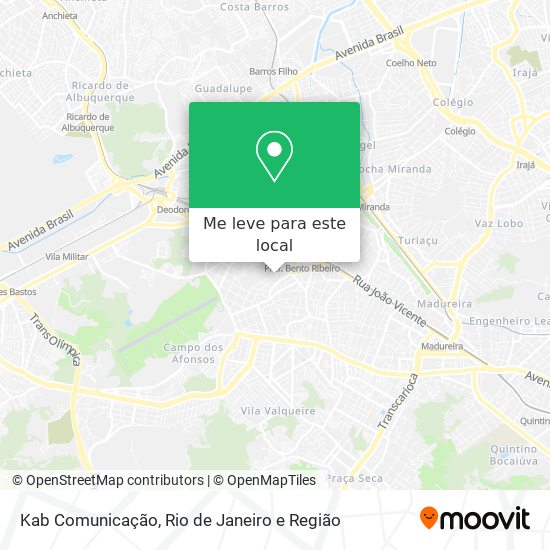 Kab Comunicação mapa