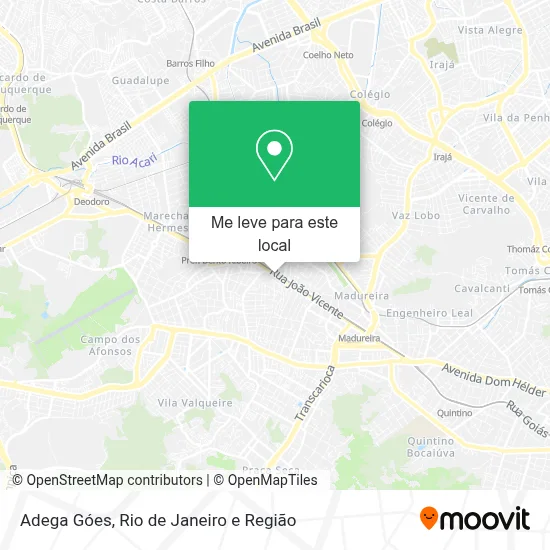 Adega Góes mapa