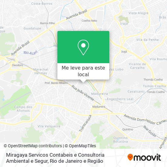 Miragaya Servicos Contabeis e Consultoria Ambiental e Segur mapa