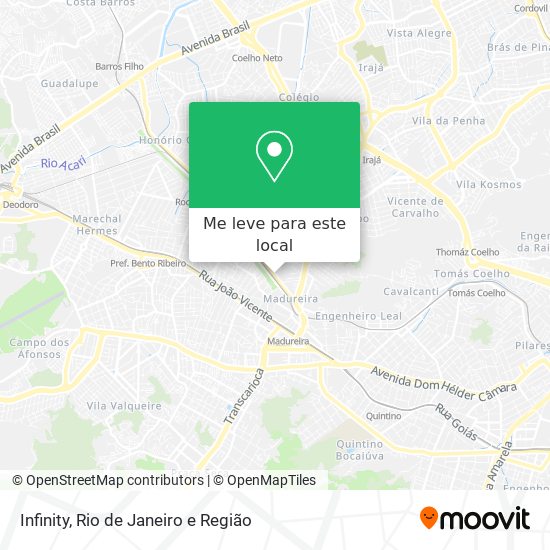 Infinity mapa