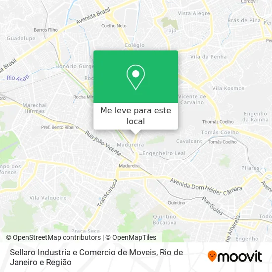 Sellaro Industria e Comercio de Moveis mapa