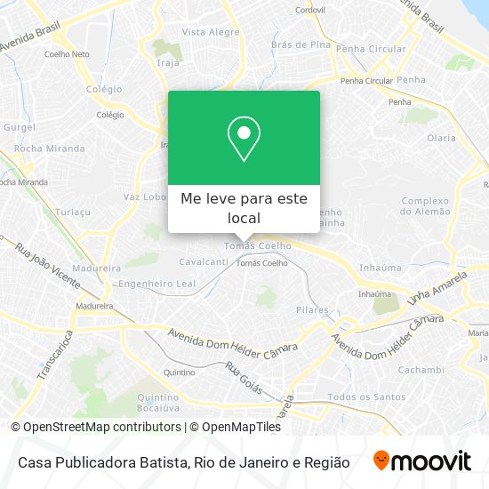 Casa Publicadora Batista mapa