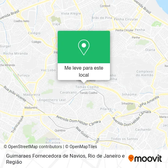 Guimaraes Fornecedora de Navios mapa