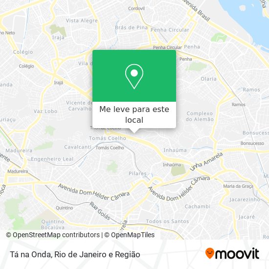 Tá na Onda mapa