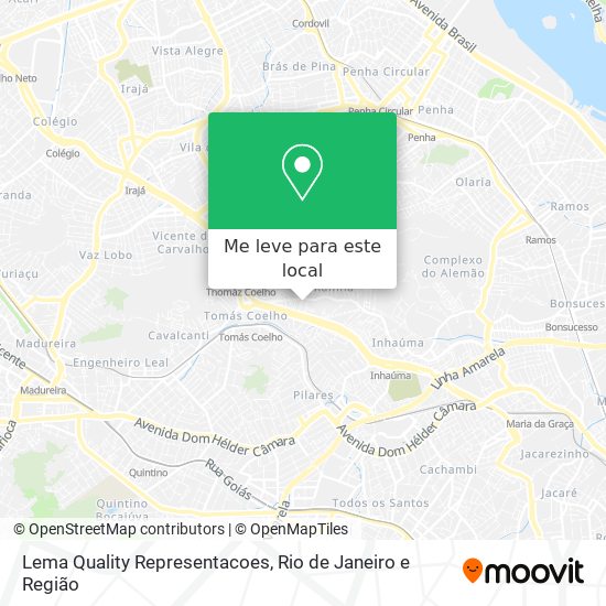 Lema Quality Representacoes mapa