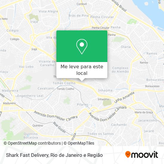 Shark Fast Delivery mapa