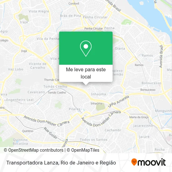 Transportadora Lanza mapa