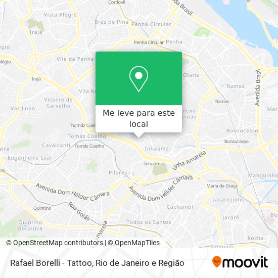 Rafael Borelli - Tattoo mapa