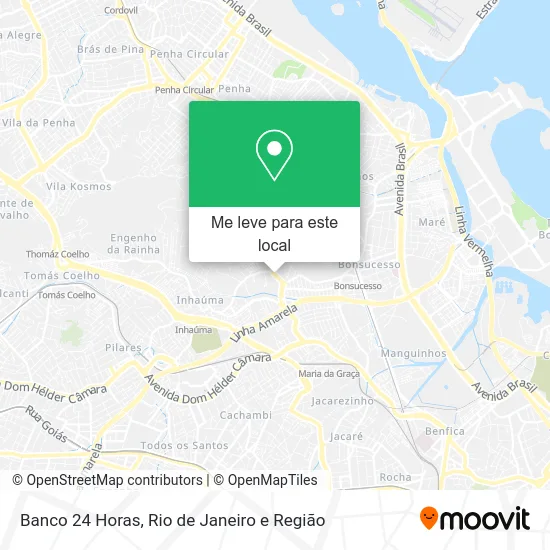 Banco 24 Horas mapa