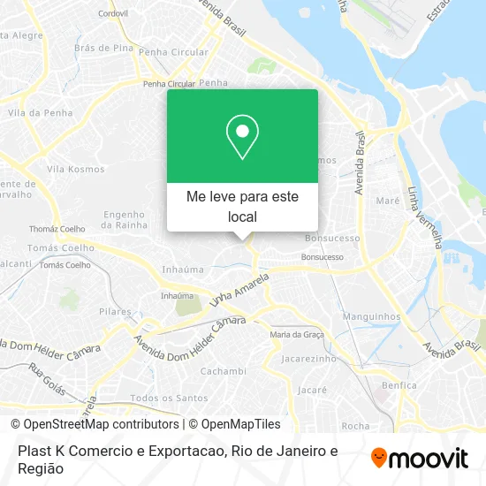 Plast K Comercio e Exportacao mapa