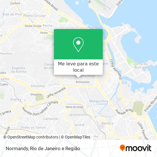 Normandy mapa