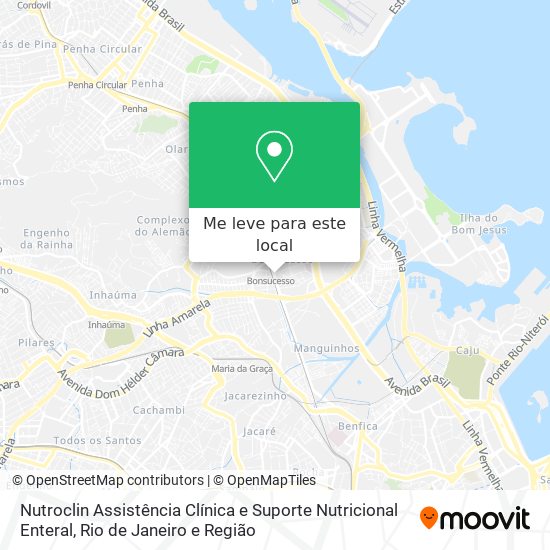 Nutroclin Assistência Clínica e Suporte Nutricional Enteral mapa