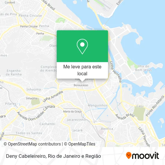 Deny Cabeleireiro mapa