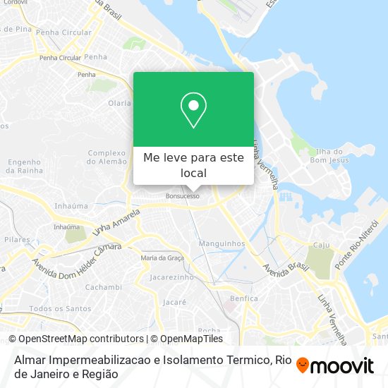 Almar Impermeabilizacao e Isolamento Termico mapa