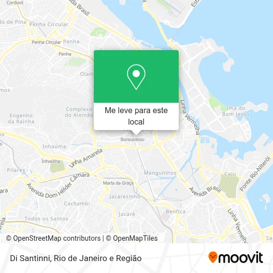 Di Santinni mapa