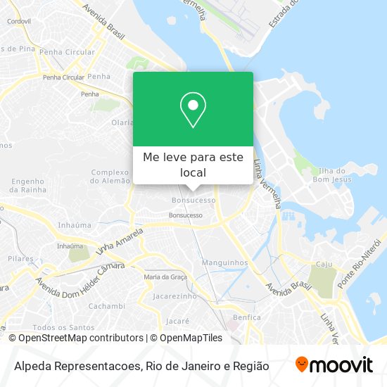 Alpeda Representacoes mapa