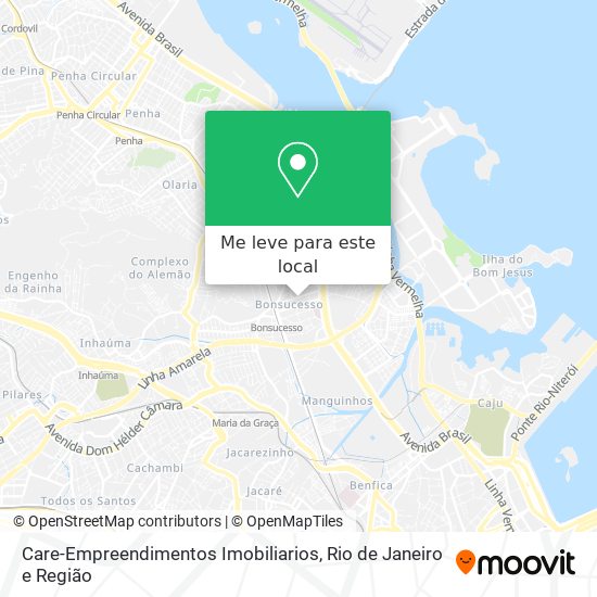 Care-Empreendimentos Imobiliarios mapa