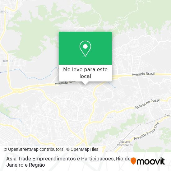 Asia Trade Empreendimentos e Participacoes mapa