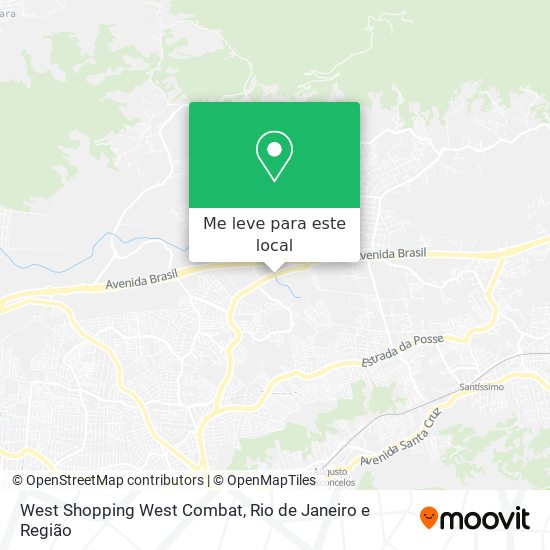 West Shopping West Combat mapa