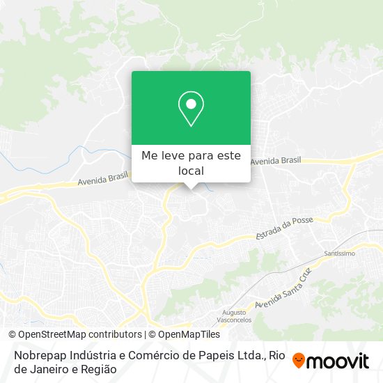 Nobrepap Indústria e Comércio de Papeis Ltda. mapa