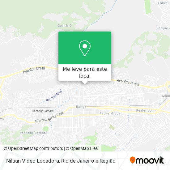 Niluan Video Locadora mapa