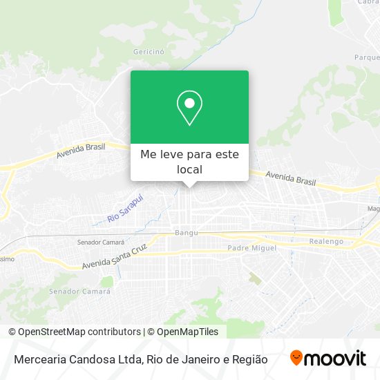 Mercearia Candosa Ltda mapa