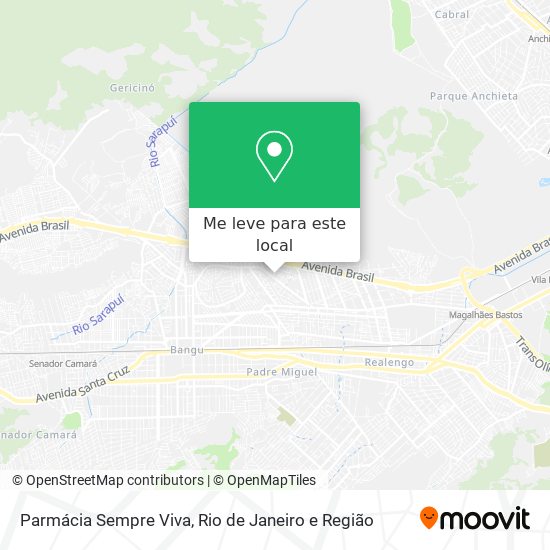 Parmácia Sempre Viva mapa