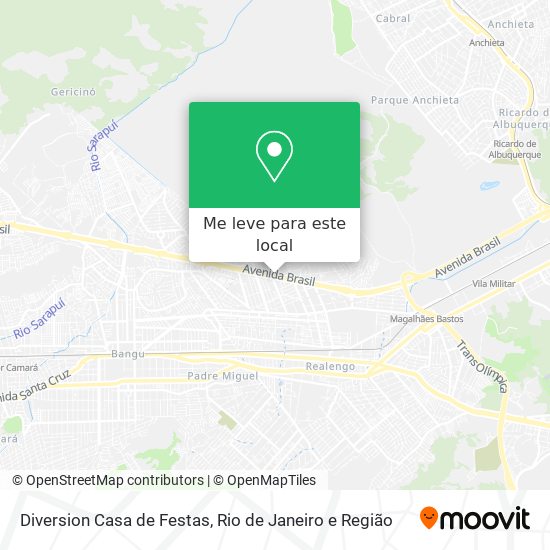 Diversion Casa de Festas mapa