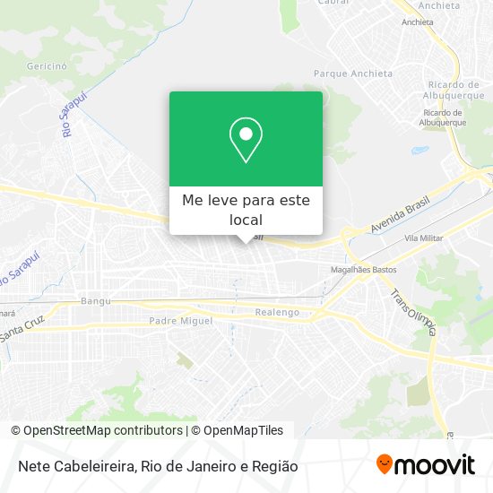 Nete Cabeleireira mapa